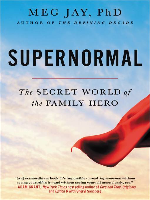 Title details for Supernormal by Meg Jay - Wait list